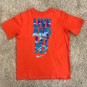Fly Orange Blue Lagoon Tshirt 